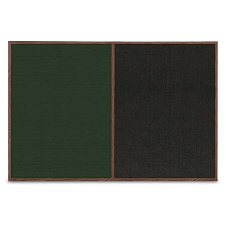 United Visual Products Slim Style Indoor Enclosed Radius Corkbo UVRDS23SB-BRONZE-COBACC